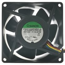Sunon PSD1208PMB1-A DC 12V 14.81W PWM Waterproof Axial Cooling Fan