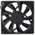 Protechnic MGT8012HR-W15 DC 12V 0.18A 4 Wires 3000RPM Axial Cooling Fan