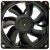 NMB-MAT 3610SB-05W-B39 DC 24V 0.07A 3 Wires Axial Cooling Fan
