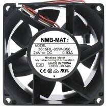 NMB-MAT 3615RL-05W-B56 DC 24V 0.93A 4 Wires Axial Cooling Fan