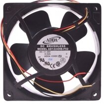 ADDA AD1224HB-F52 DC 24V 0.32A 3 Wires Brushless Axial Cooling Fan