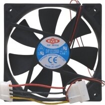 TOP Motor DF1212BB DC 12V 0.38A 2 Wires / 3 Wires Axial Cooling Fan