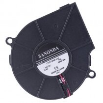 SANONDA L75T12HB-A15 DC 12V 0.4A 2 Wires Blower Cooling Fan