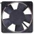 MISUNMI PM1225HA2BAL-7 AC 100/220V 0.15A Ball Bearing Axial Cooling Fan