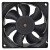Delta QFR0824UH DC 24V 0.44A 3 Wires 5400RPM Axial Cooling Fan