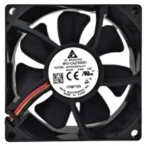 Delta QFR0824UH DC 24V 0.44A 3 Wires 5400RPM Axial Cooling Fan