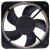 RUNDA RS2006B24SH-S DC 24V 3.80A 2 Wires Axial Cooling Fan