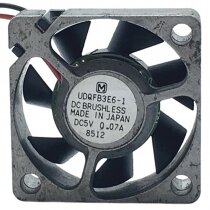 Panasonic UDQFB3E6-1 5V 0.07A 2 Wires DC Brushless Axial Cooling Fan
