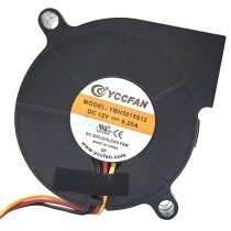 YCCFAN YBH5015S12 DC 12V 0.20A Brushless Blower Cooling Fan