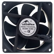 SNOWFAN YY9232H24B DC 24V 0.90A 2 Wires Axial Cooling Fan