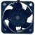 Nidec UltraFlo U40G12BHA5-57 DC 12V 0.08A 4 Wires Axial Cooling Fan
