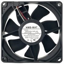 NMB-MAT 08025SA-24R-AA DC 24V 0.22A 2 Wires / 3 Wires Axial Cooling Fan
