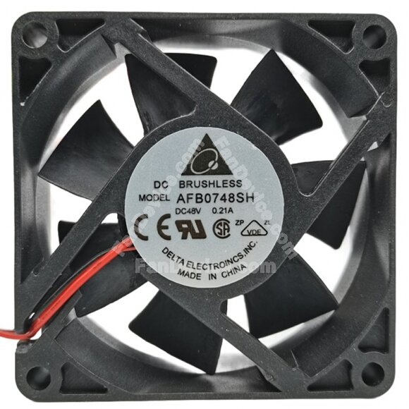 Delta AFB0748SH 48V 0.21A 2 / 3 / 4 Wires DC Brushless Axial Cooling Fan