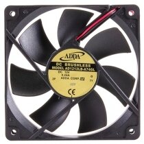 ADDA AD1212LB-A74GL 12V 0.24A 2 / 3 / 4 Wires DC Brushless Axial Fan