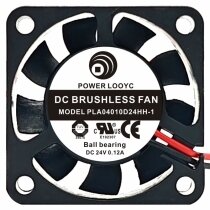 PowerLogic PLA04010D24HH-1 DC 24V 0.12A Ball Bearing Axial Cooling Fan