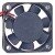 Nidec U40X12MHZ7-51 DC 12V 0.10A Axial Cooling Fan