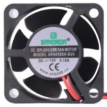 SANONDA KF0412SH-B20 12V 0.15A 2 Wires 4020 DC Brushless Axial Fan