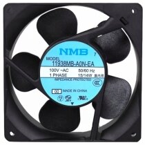 NMB 11938MB-A0N-EA AC 100V 15/14W 12038 Impedance Protected Axial Fan