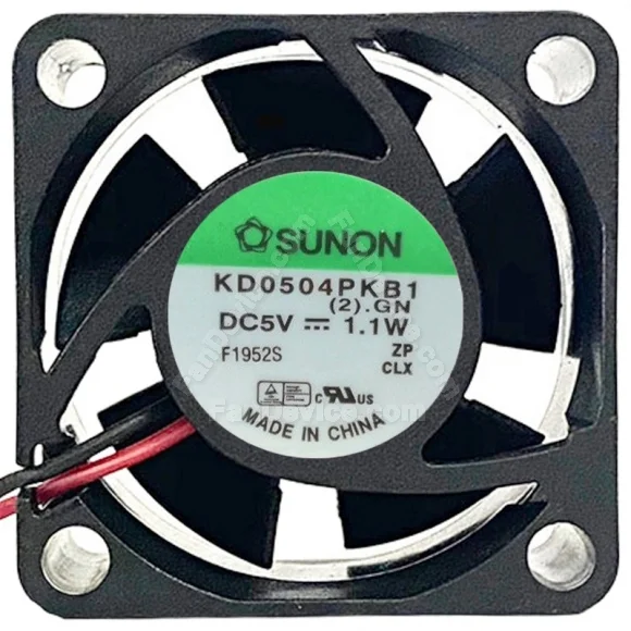 Sunon KD0504PKB1 DC 5V 1.1W 2 Wires Axial Cooling Fan