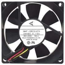 Mitsubishi MMF-08C24TS RA1 DC 24V 0.15A 3 Wires Axial Cooling Fan