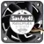 Sanyo 9GA0412P3J031 DC 12V 0.49A 4 Wires PWM Axial Cooling Fan