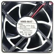 NMB-MAT 3110RL-05W-B40 DC 24V 0.12A 2 Wires Axial Cooling Fan