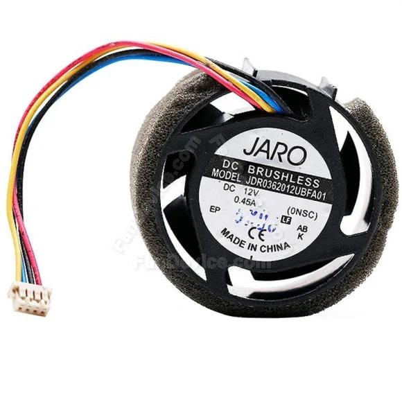 JARO JDR03662012UBFA01 12V 0.45A 4 Wires DC Brushless Cooling Fan