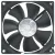Delta AUB08512H 12V 0.36A 3 / 4 Wires Axial DC Brushless Cooling Fan