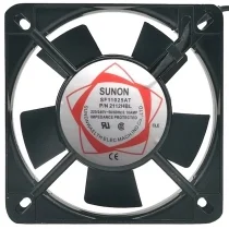 Sunon 2112HBL 220/240V 0.10AMP 2 Wires Impedance Protected Cooling Fan