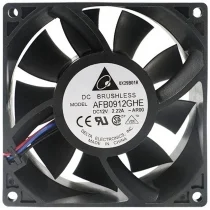 Delta AFB0912GHE 12V 2.22A DC Brushless 3 Wires Axial Cooling Fan
