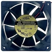 ADDA AD1224LB-F91GP 24V 0.42A DC Brushless 2 Wires Axial Cooling Fan