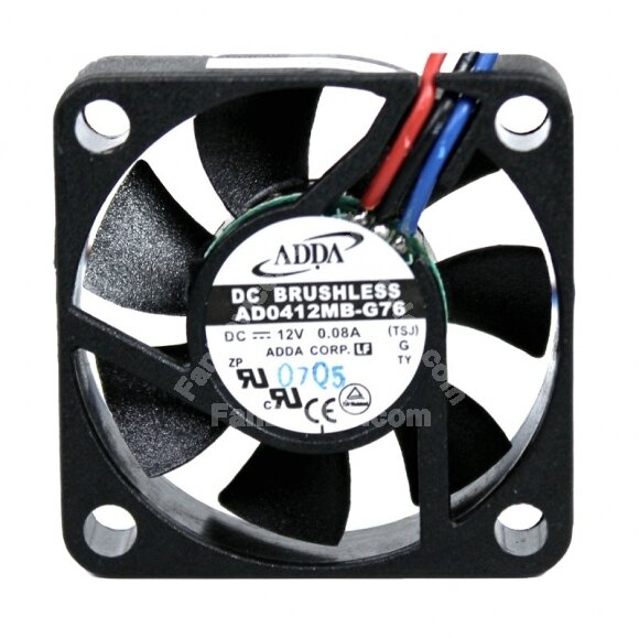 ADDA AD0412MB-G76 DC 12V 0.08A 4010 Axial Brushless Cooling Fan