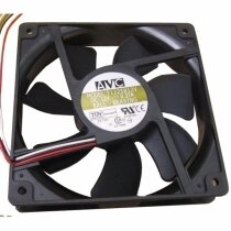 AVC F1225B12V DC 12V 0.45A 3 Wires Axial Cooling Fan