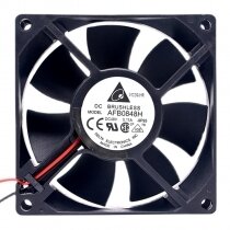 Delta AFB0848H DC 48V 0.11A 2 Wires / 3 Wires Axial Cooling Fan