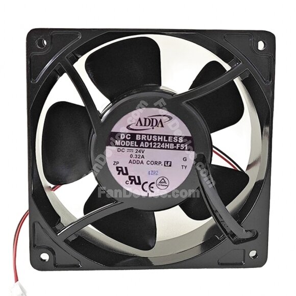 ADDA AD1224HB-F51 DC 24V 0.32A 12038 Axial Cooling Fan