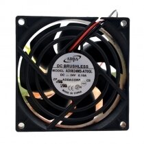 ADDA AD0824MS-A70GL DC 24V 0.10A 2 Wires Axial Cooling Fan