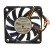 EVERFLOW R126010BU DC 12V 0.35A 2 Wires / 3 Wires Axial Cooling Fan