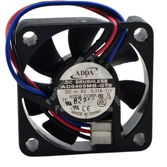 ADDA AD0405MB-G76 DC 5V 0.11A 4010 Axial Brushless Cooling Fan