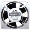 Sanyo Denki San Ace 109S072UL AC 230V 0.11A / 0.09A 2 Wires / 3 Wires Axial Cooling Fan