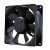 Servo PUDC24H4C-049 DC 24V 0.16A 3.8W 2 Wires Axial Cooling Fan