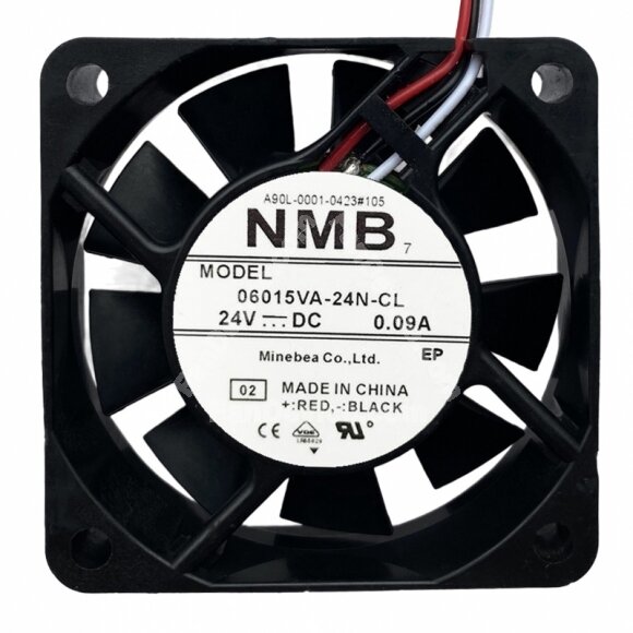 NMB 06015VA-24N-CL DC 24V 0.09A 6015 Axial Cooling Fan