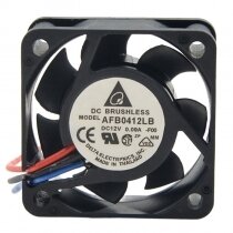 Delta AFB0412LB-S12S DC 12V 0.09A 2 Wires / 3 Wires Axial Cooling Fan