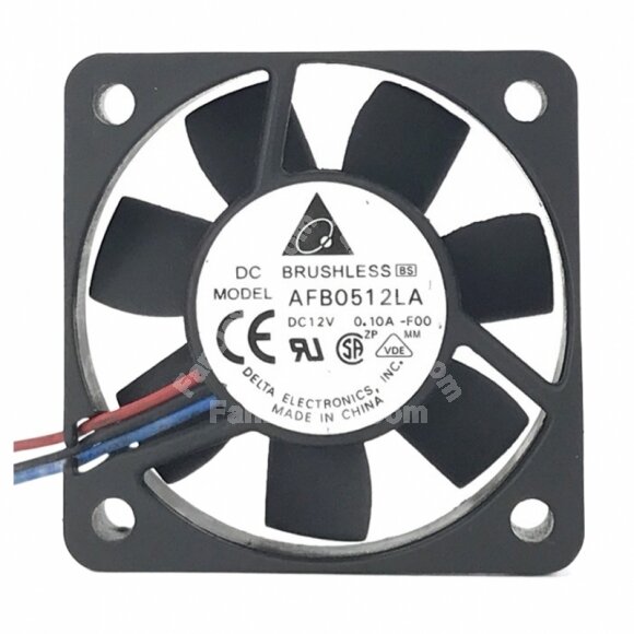 Delta AFB0512LA DC 12V 0.10A 5010 Axial Cooling Fan