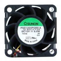 Sunon PSD1204PQBX-A DC 12V 6.0W 2 Wires / 3 Wires Axial Cooling Fan