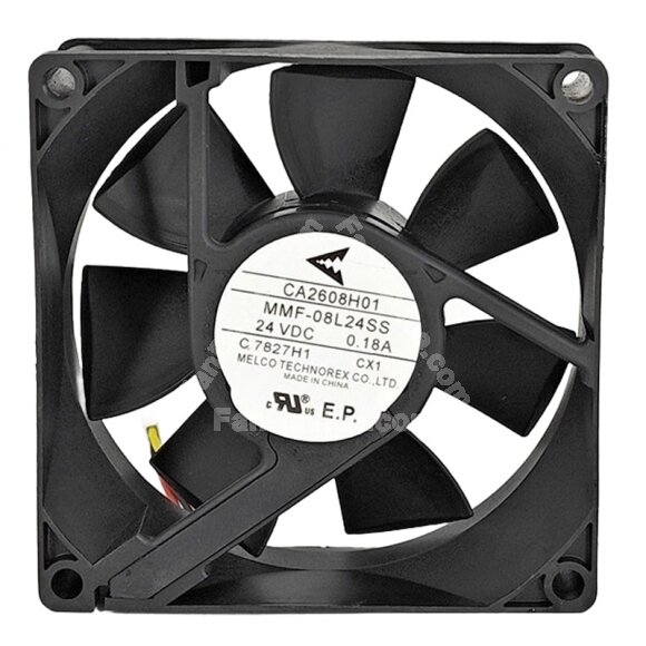 Mitsubishi MMF-08L24SS CX1 CA2608H01 DC 24V 0.18A 8025 Axial Cooling Fan