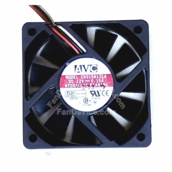 AVC C6015R12LA DC 12V 0.15A 3 Wires Axial Cooling Fan
