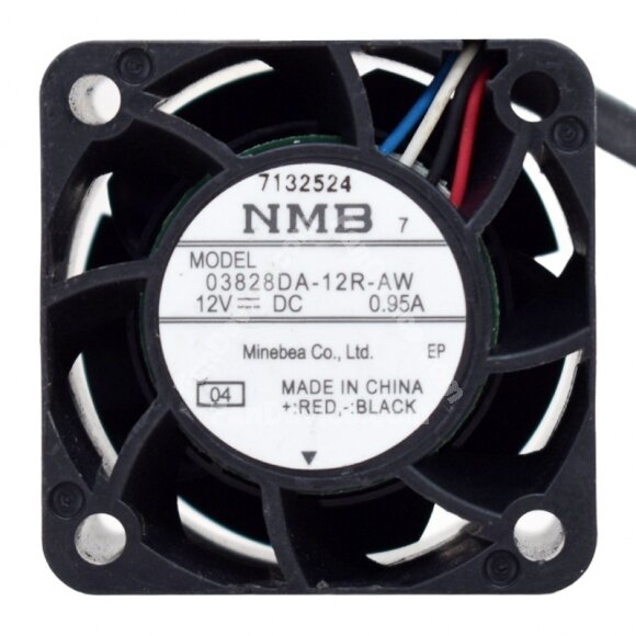 NMB 03828DA-12R-AW DC 12V 0.95A 3828 Axial Cooling Fan