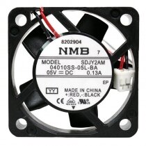 NMB 04010SS-05L-BA DC 5V 0.13A 4010 Axial Cooling Fan