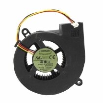 EVERFLOW R127020SM L Side DC 12V 0.26A 3 Wires Blower Cooling Fan