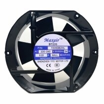 Maxair 15050B2HL AC 220-240V 0.22A 34W 2 Wires Axial Cooling Fan